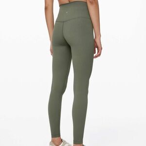 lululemon athletica Olive Green Leggings